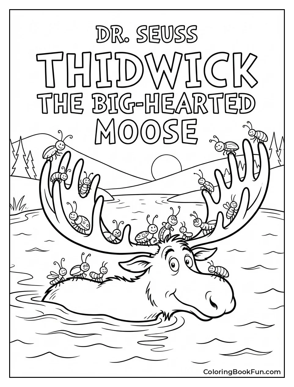 Thidwick Carries Bugs