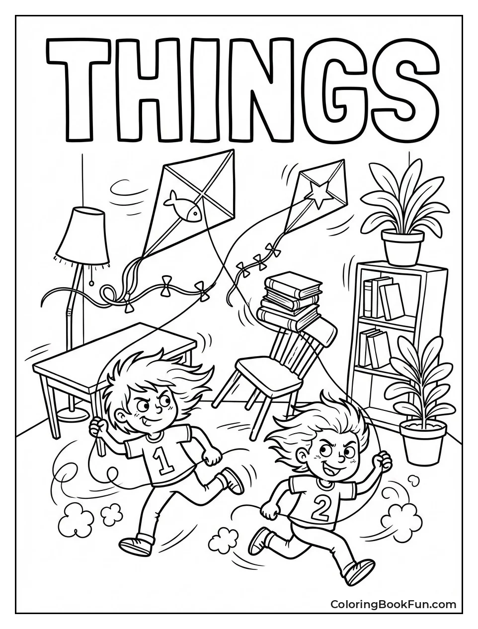 Things Fly Kites Wildly