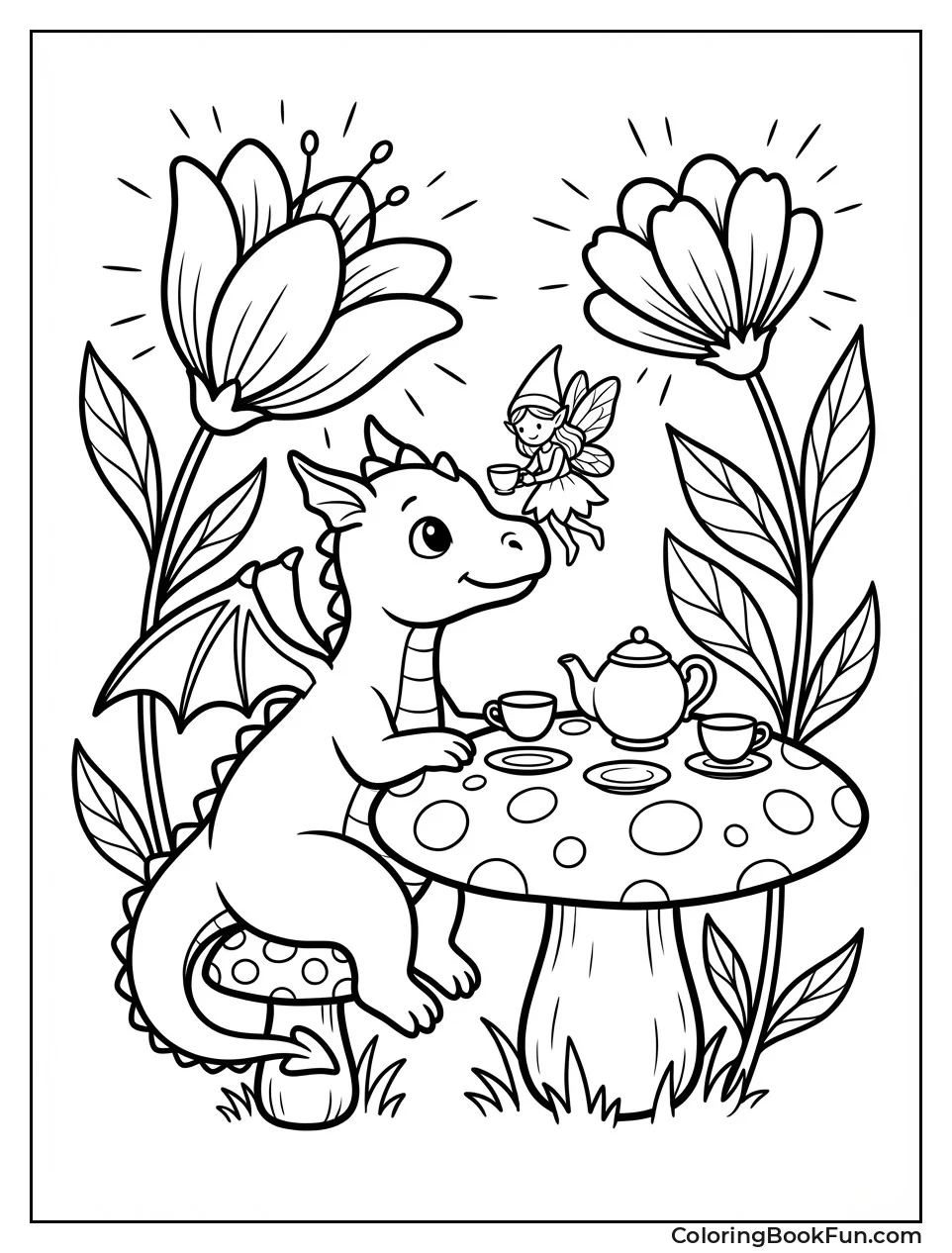 Dragon and Fairy Tea Party