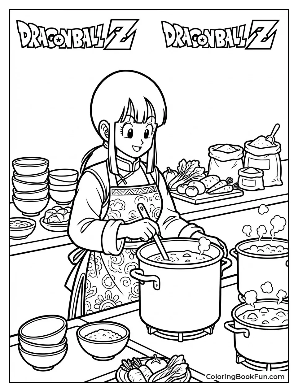 Chi Chi Cooks Dinner