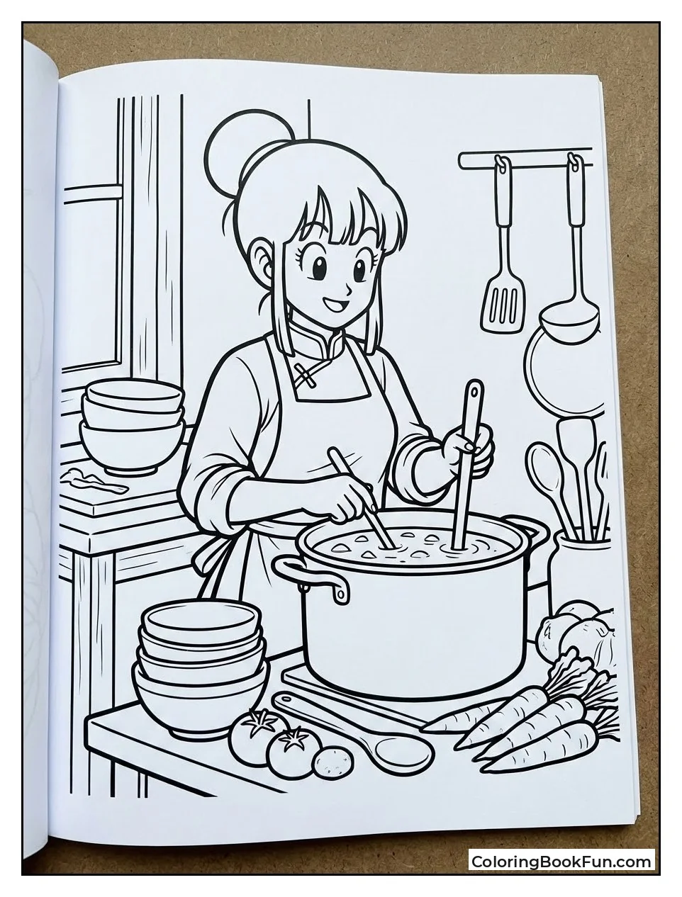 Chi Chi Cooks Dinner