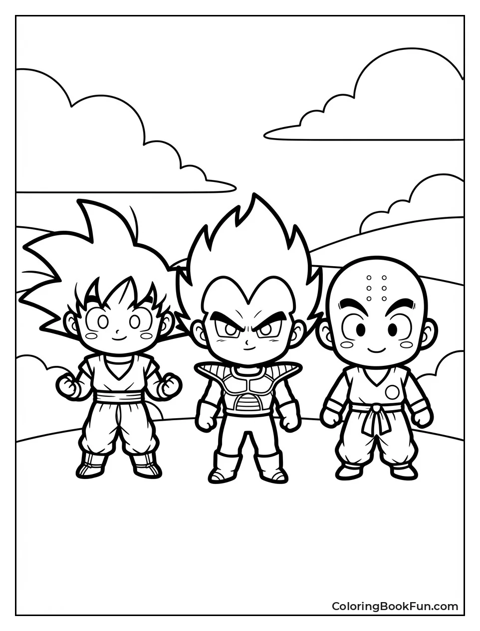 Chibi Fighters Smile Cute