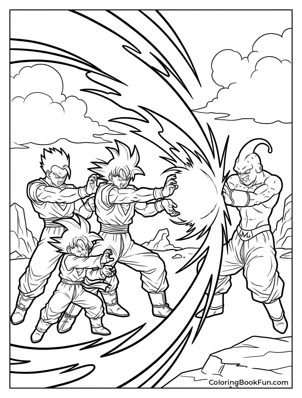 Family Blasts Kamehameha