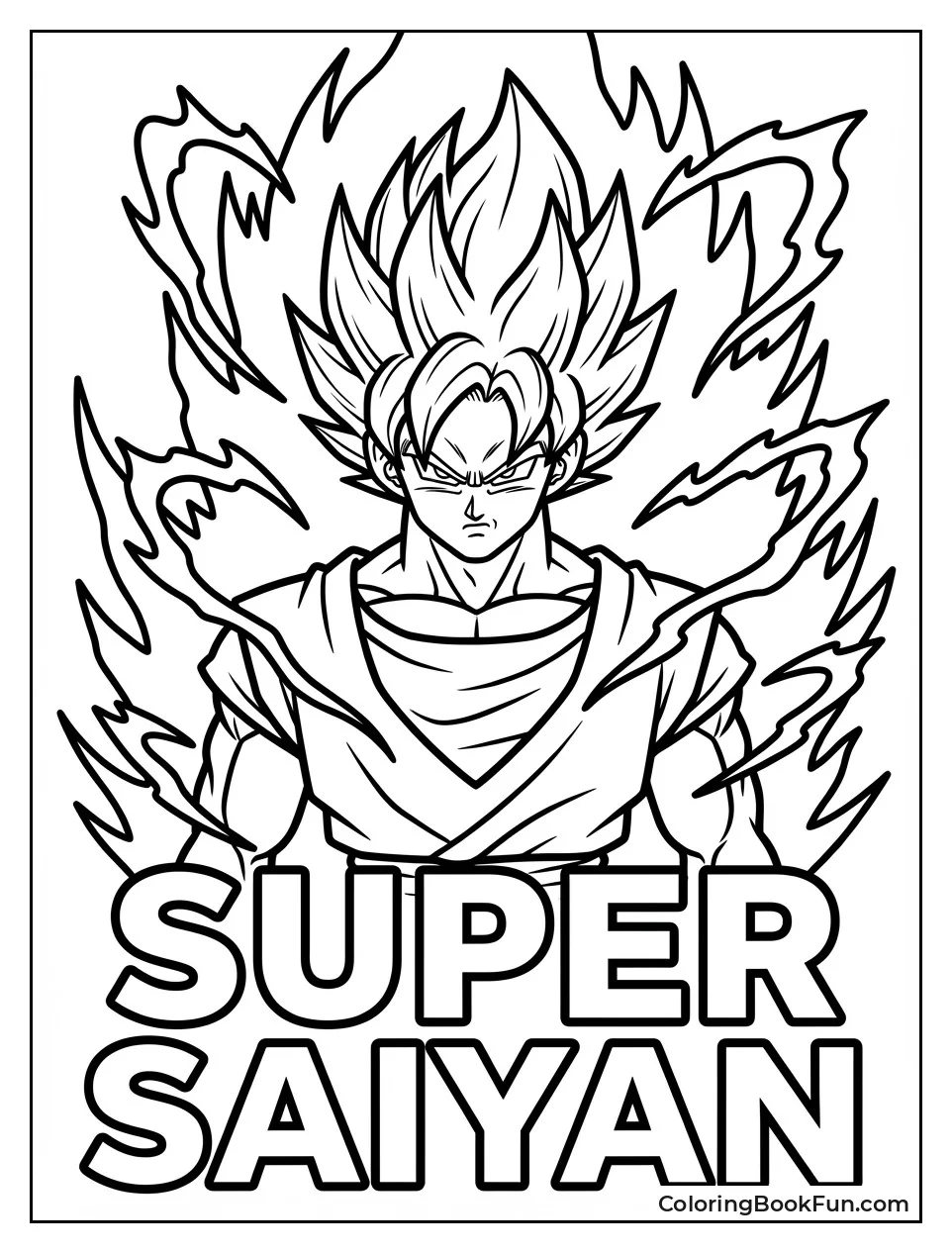 Super Saiyan Goku Glows