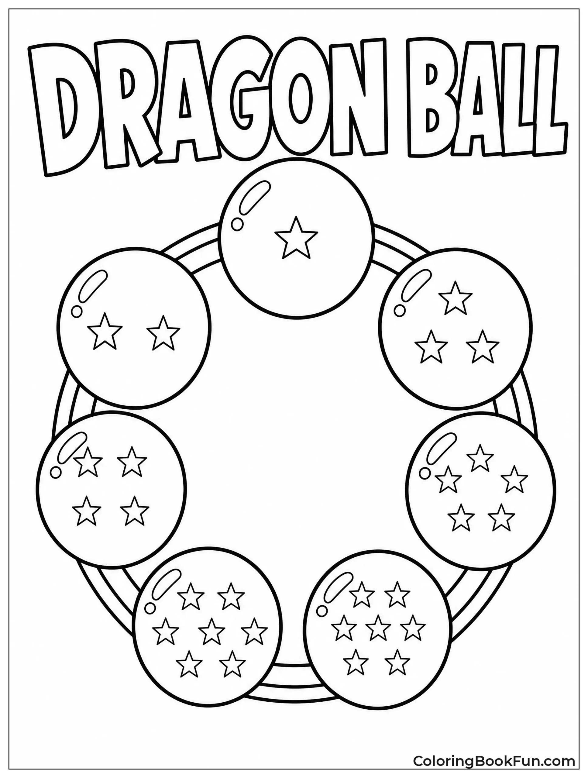 Seven Dragon Balls Glow