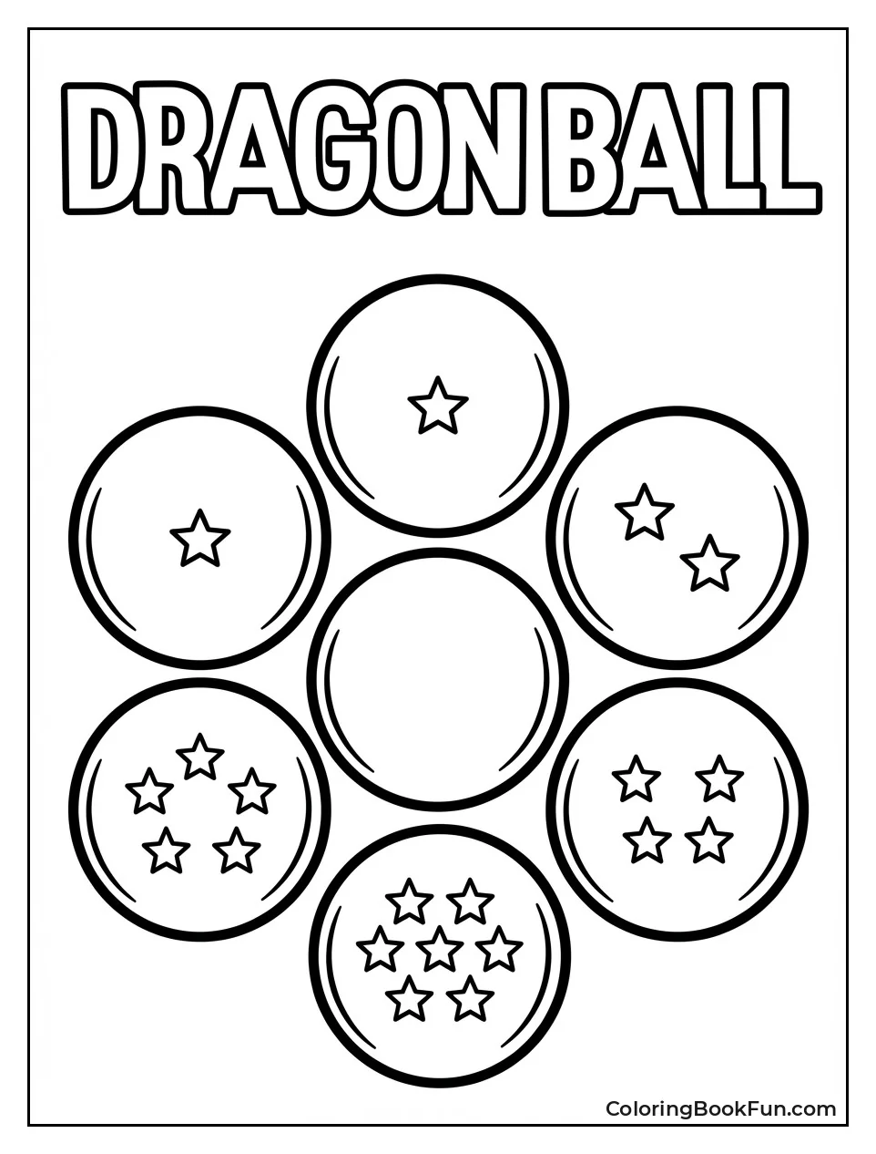 Seven Dragon Balls Glow