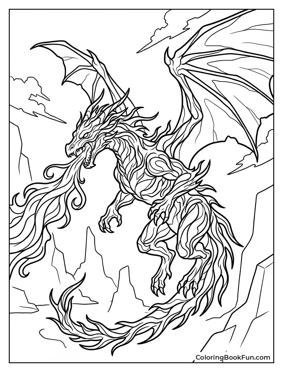 Dragon Carnage Breathes Fire