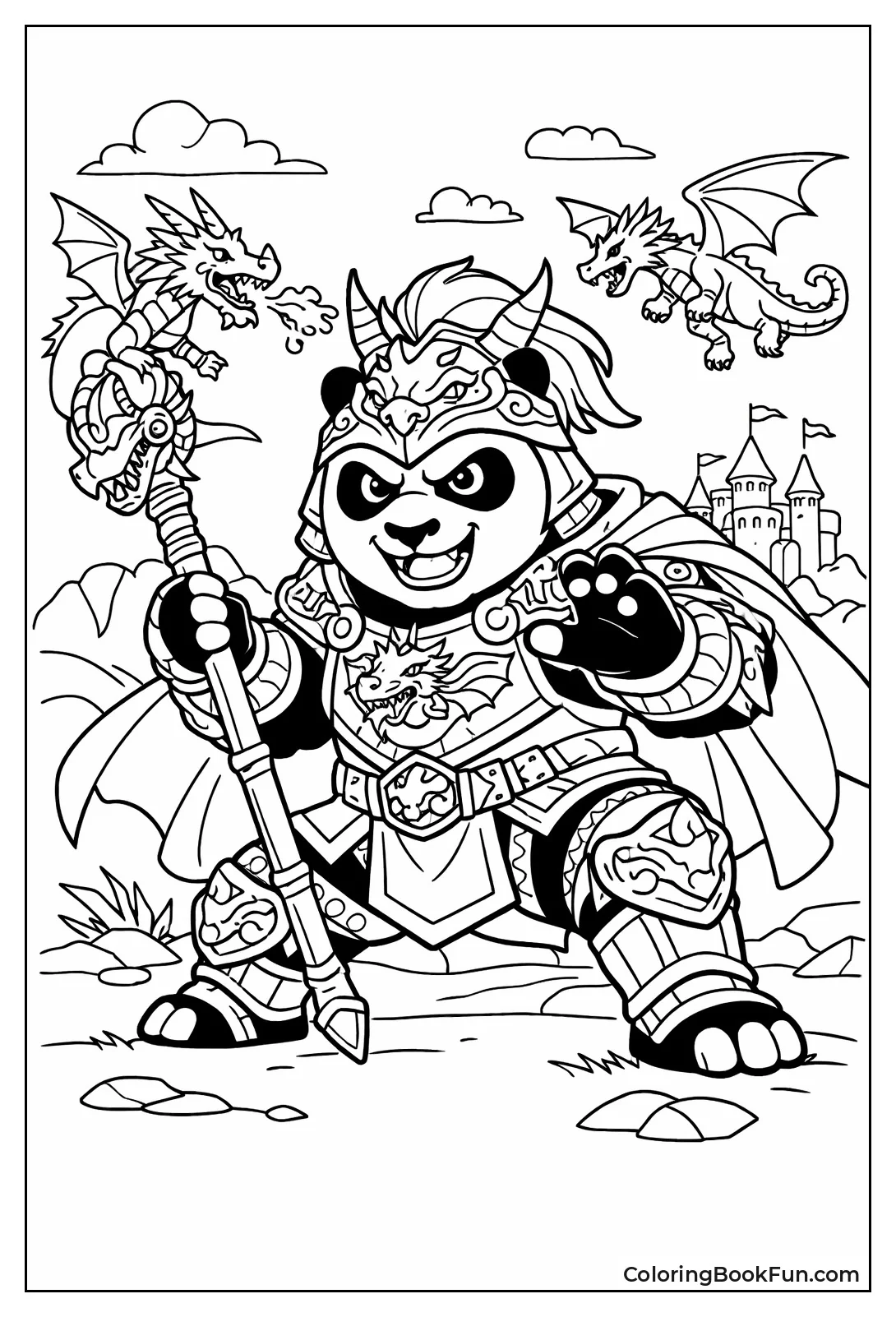 Dragon Knight Po Strikes