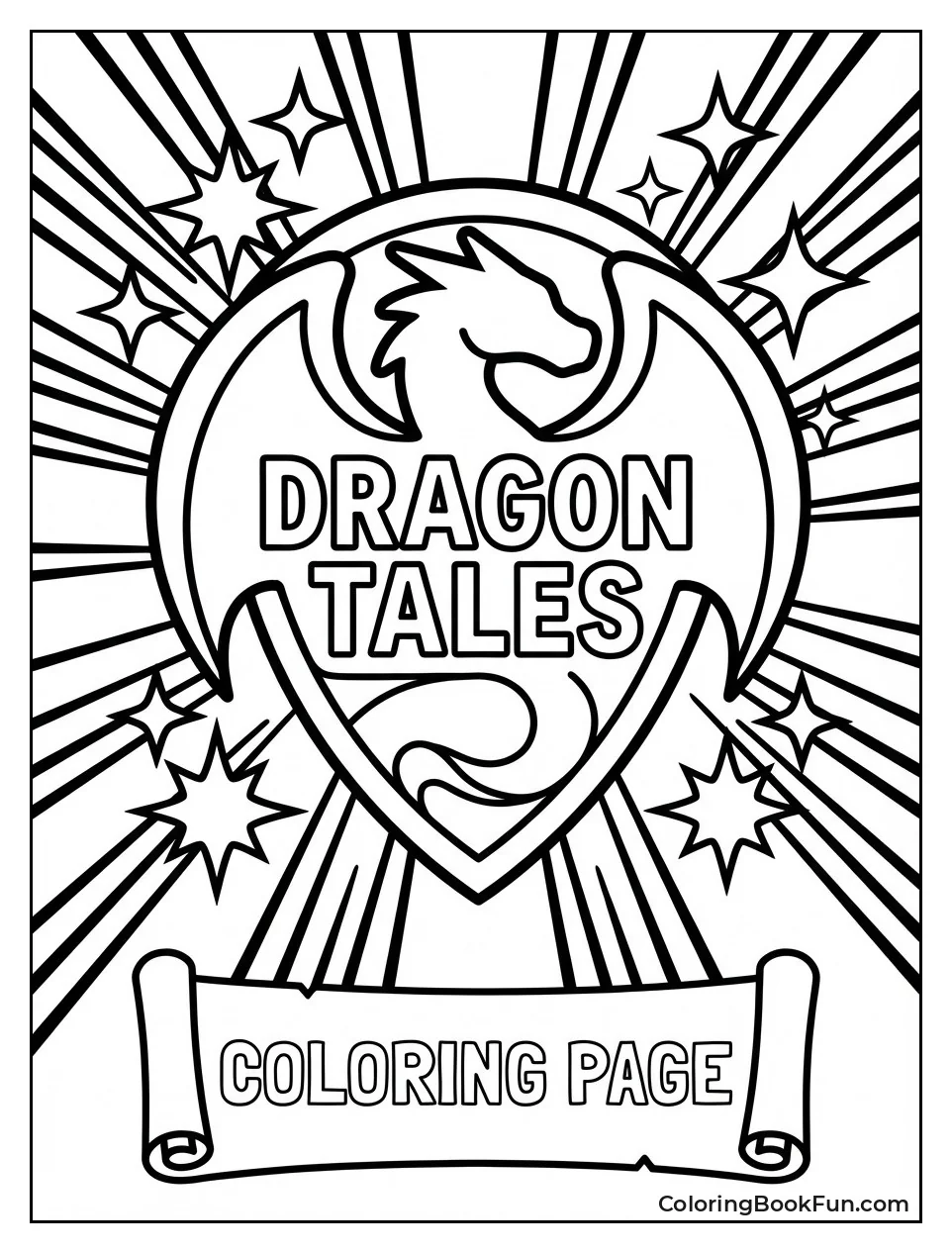 Glowing Dragon Badge