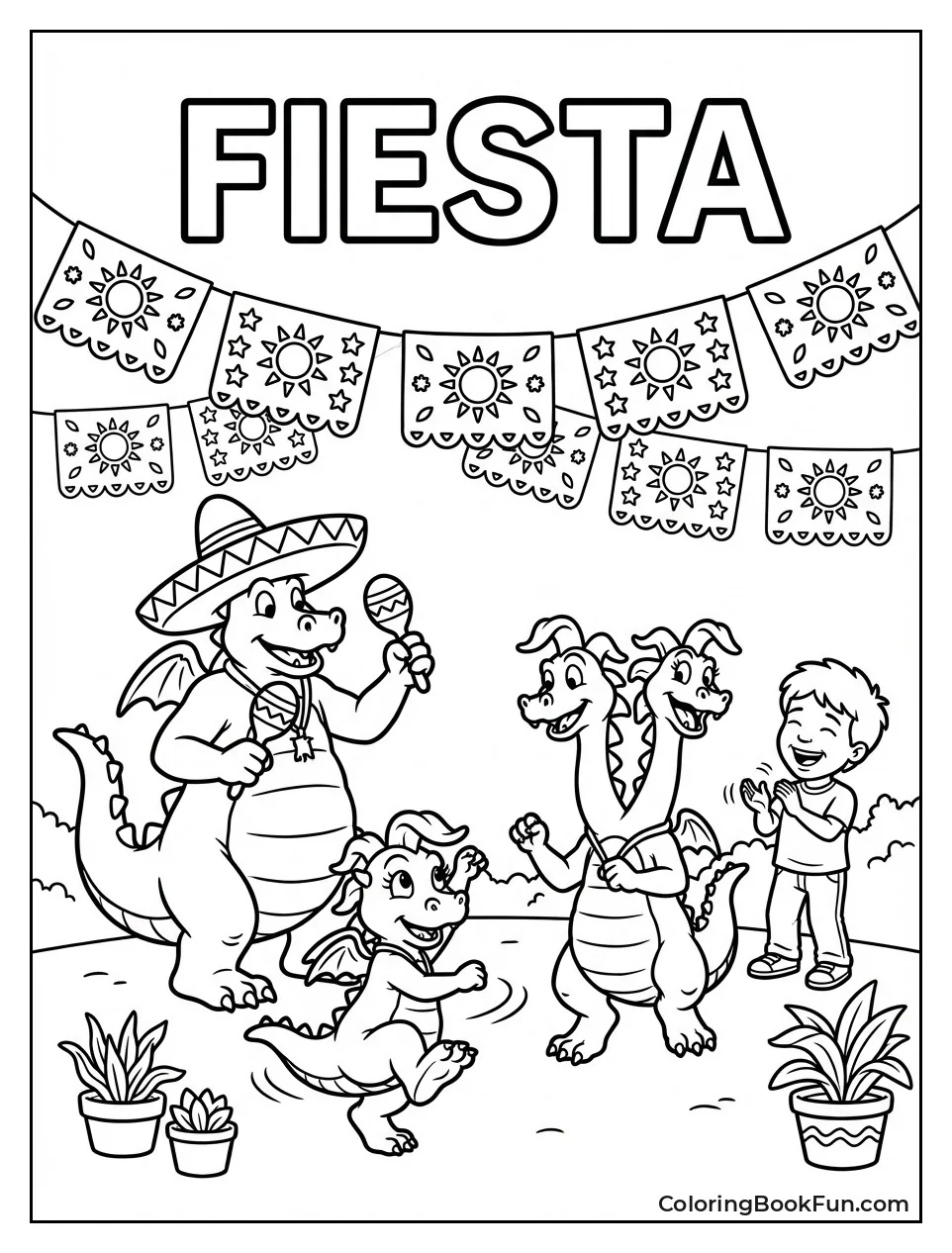 Dancing at Dragon Fiesta