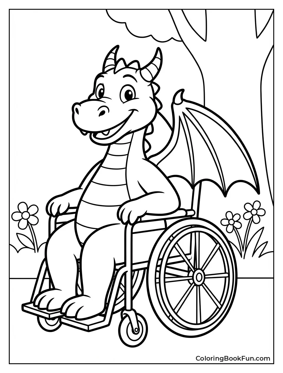 Lorca Smiling in Wheelchair