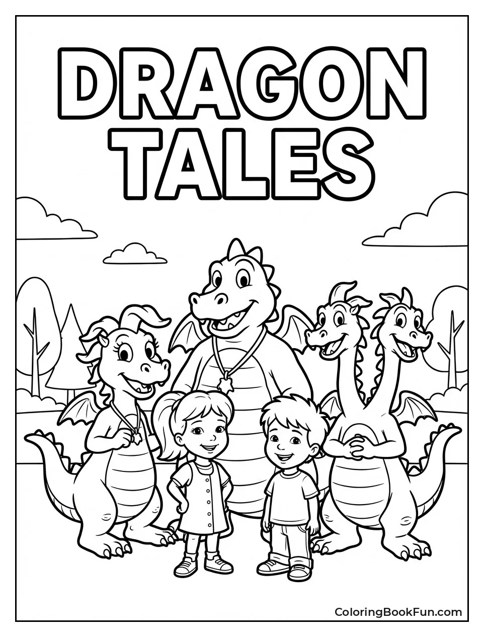 Dragon Friends Group Portrait
