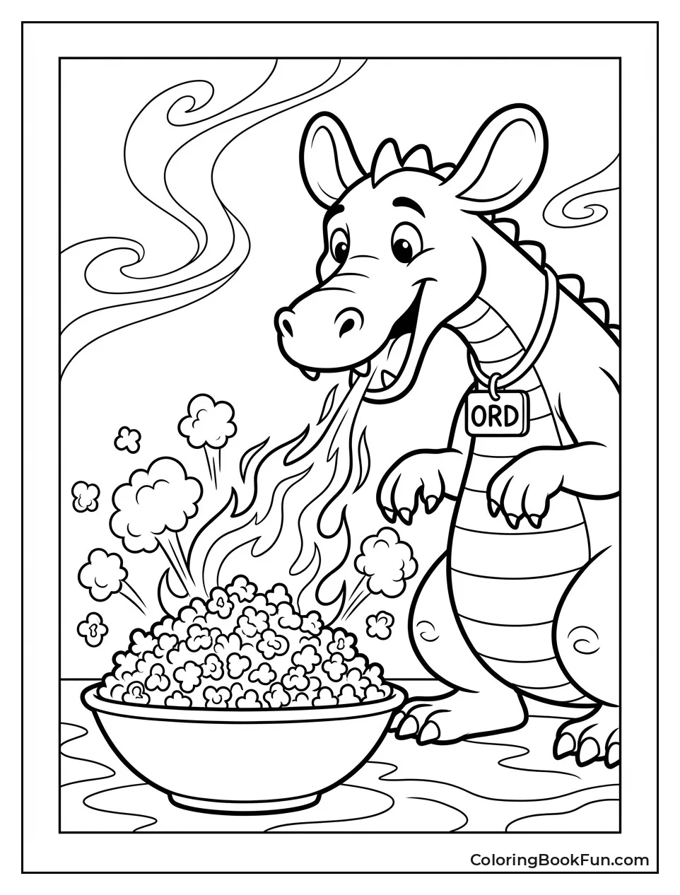 Ord Making Dragon Corn