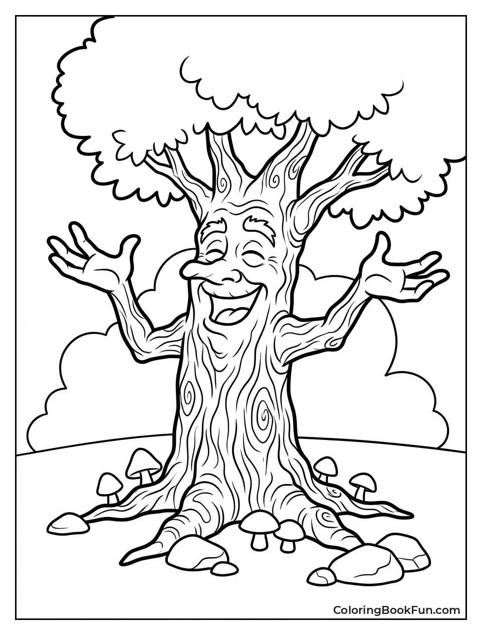 Sid the Tree Laughing