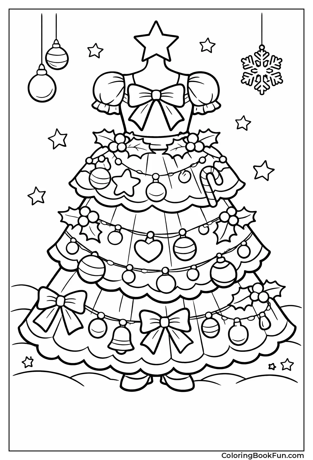 Christmas Tree Dress