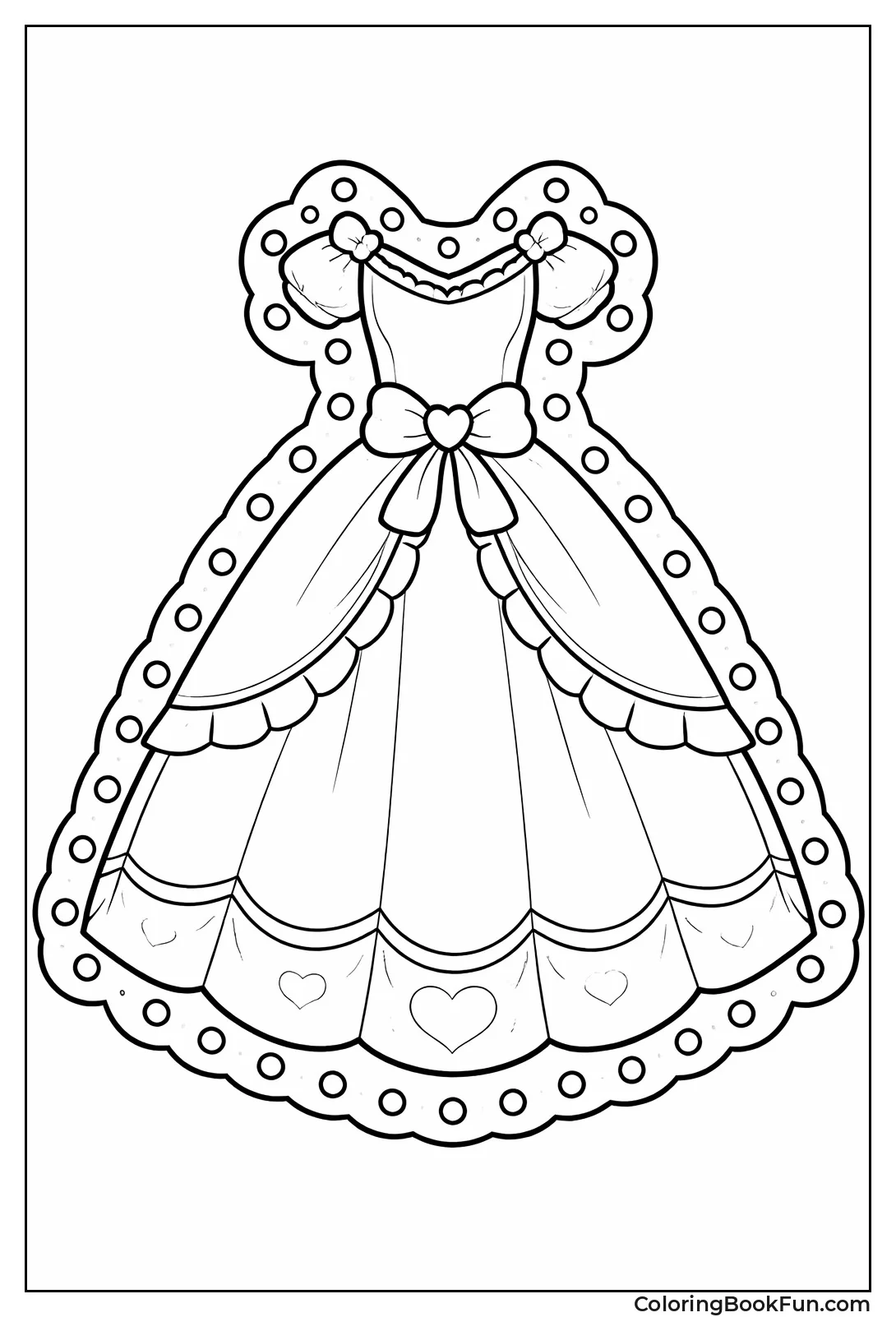 Lacing Dress Template