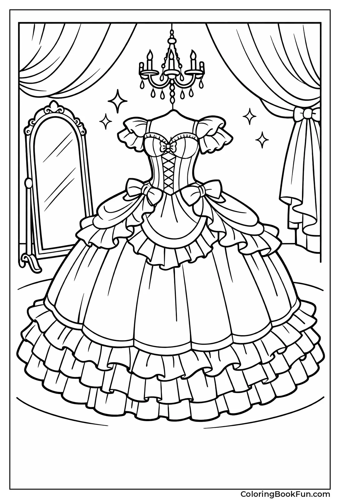 Grand Voluminous Ball Gown