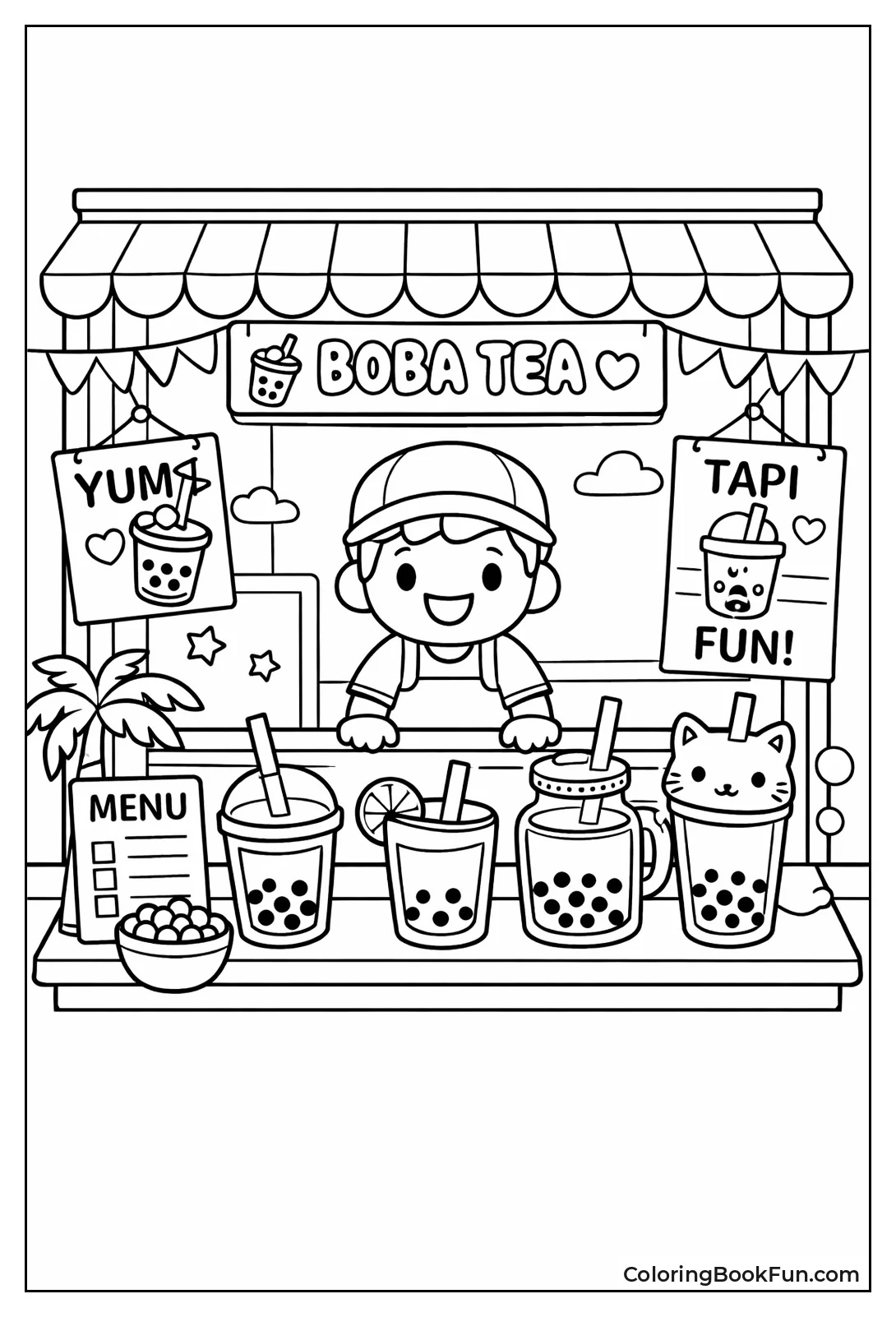 Boba Tea Food Truck