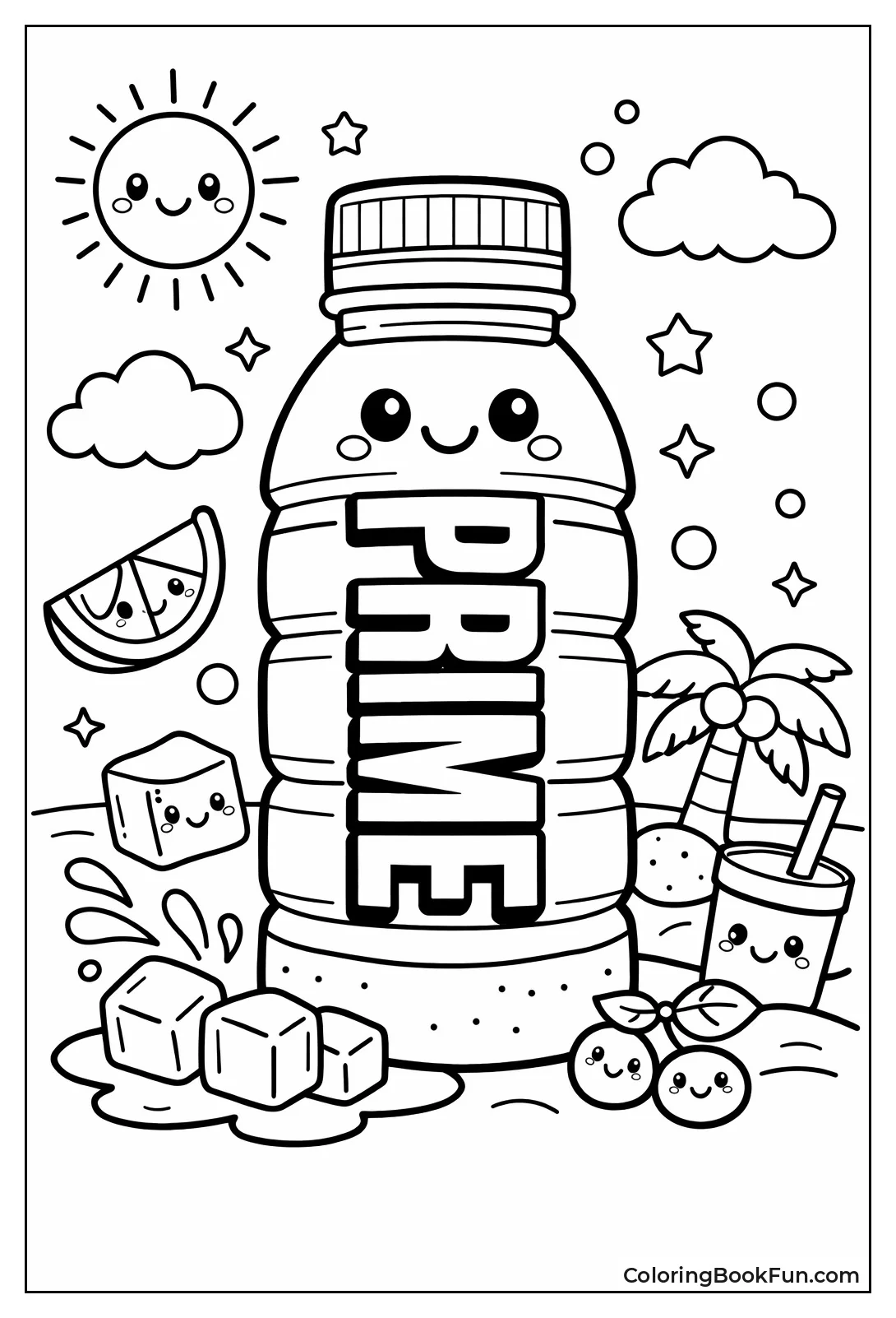 Kawaii Prime Hydration Bottle