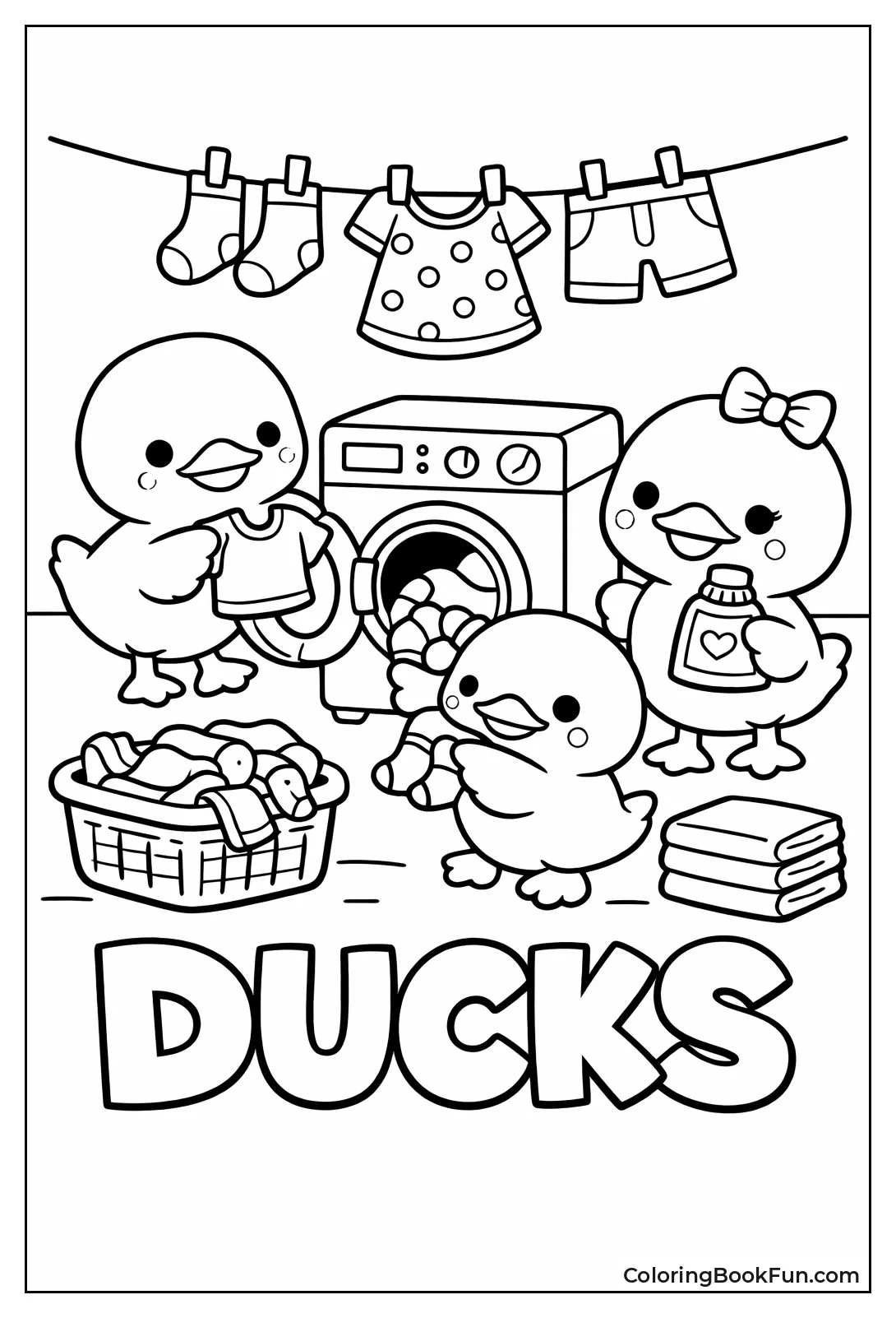 Ducks Load Mini Washer