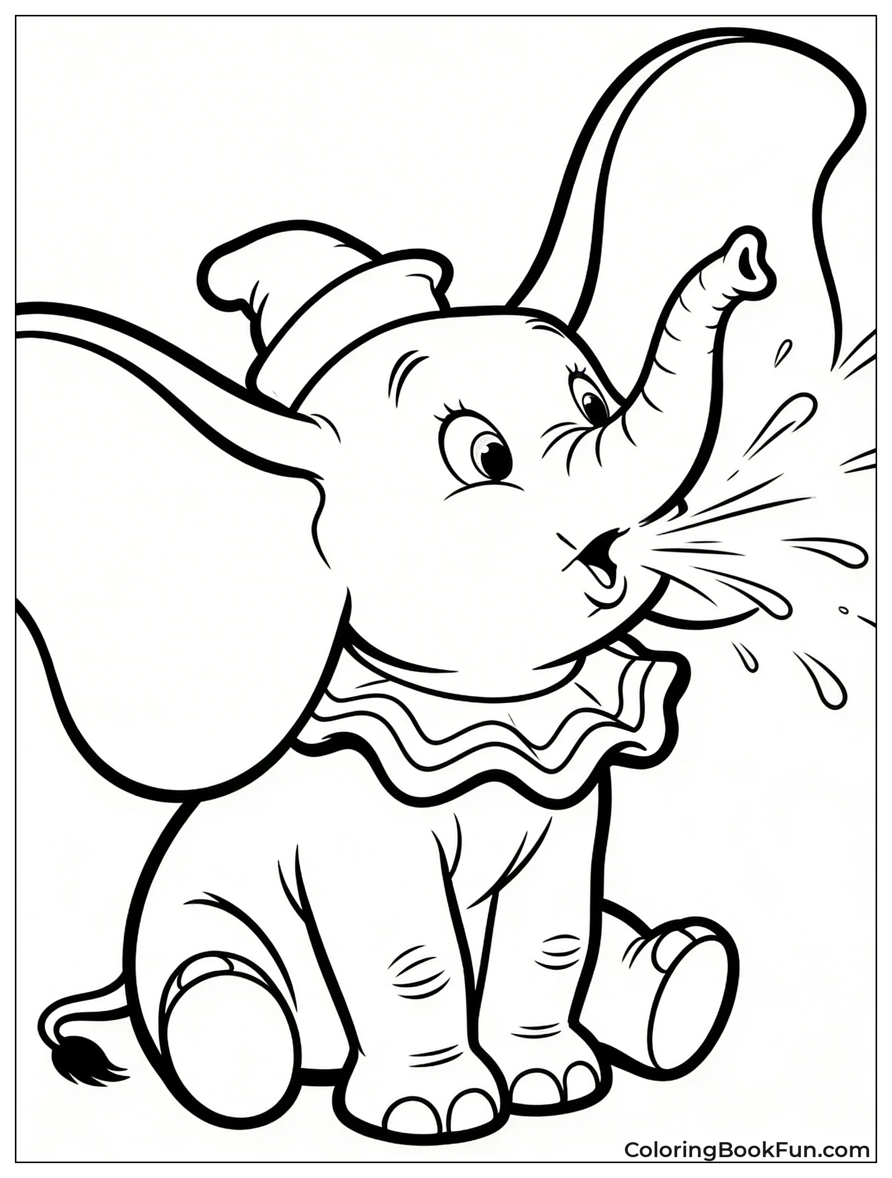 Baby Dumbo Sneezing Big Ears