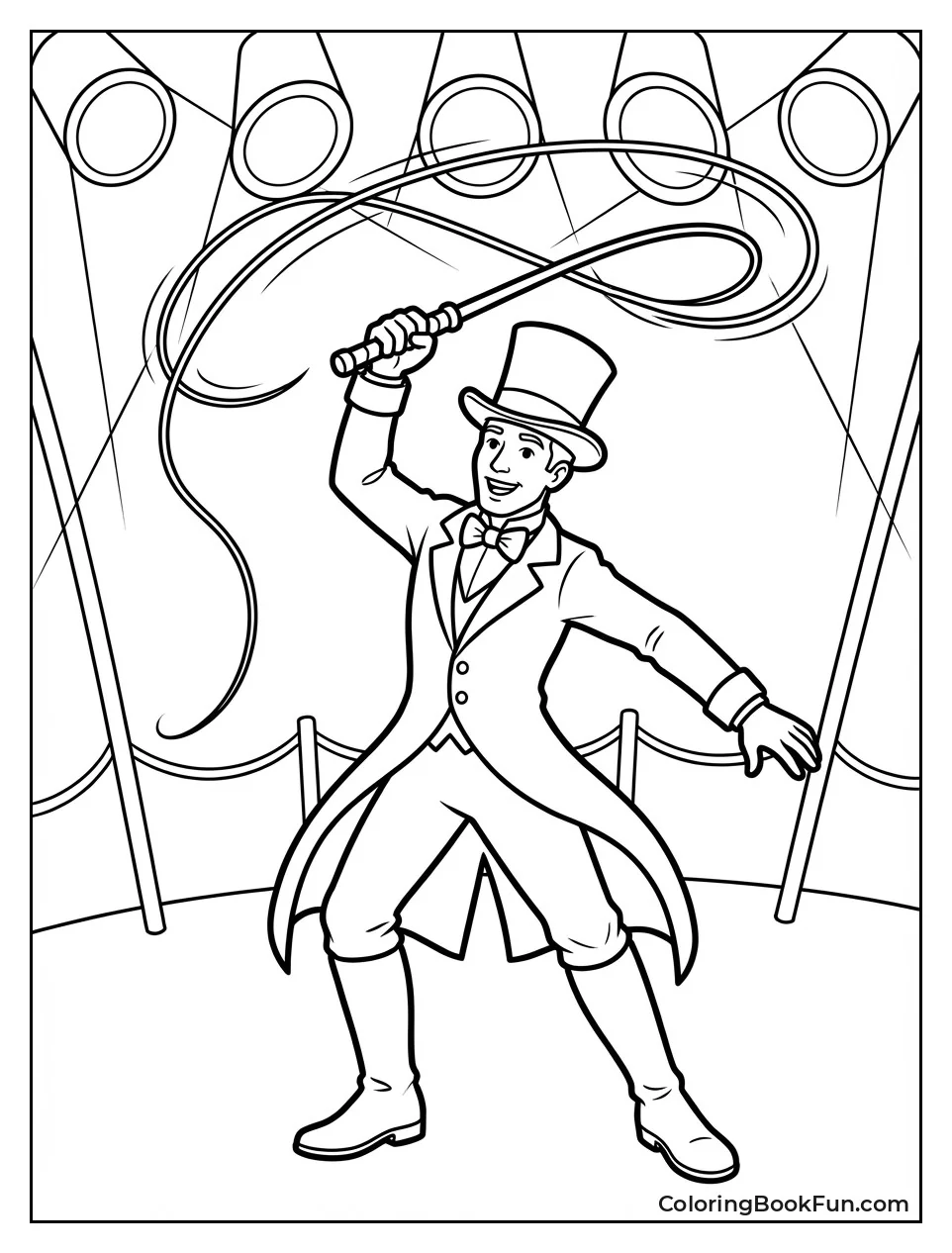 Ringmaster Cracking Whip