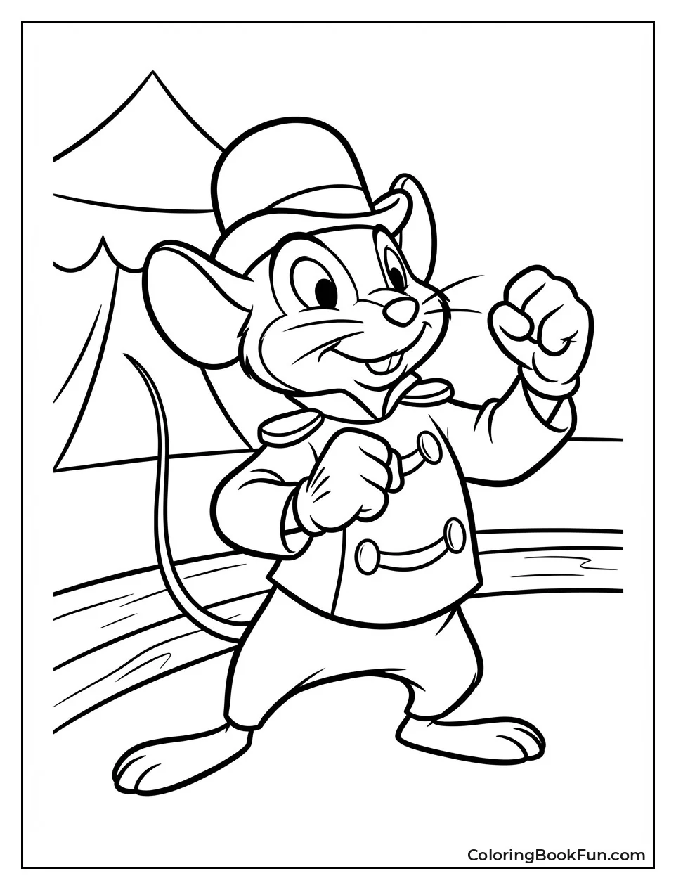 Timothy Mouse with Fists