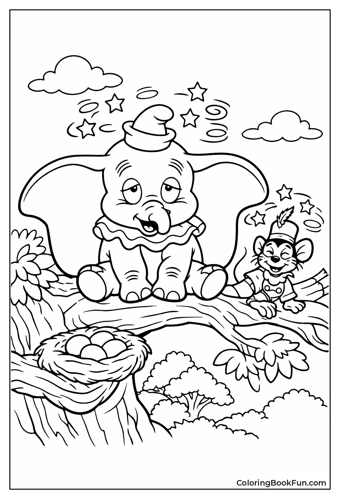 Dumbo Dizzy in Treetop