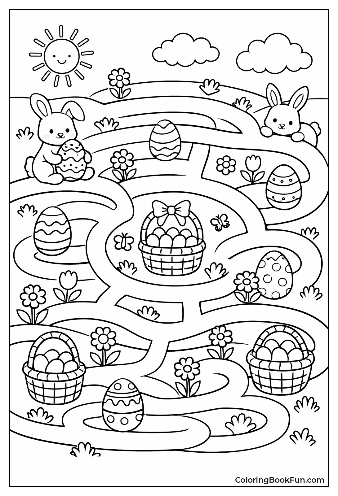 Bunny Hops Egg Trail