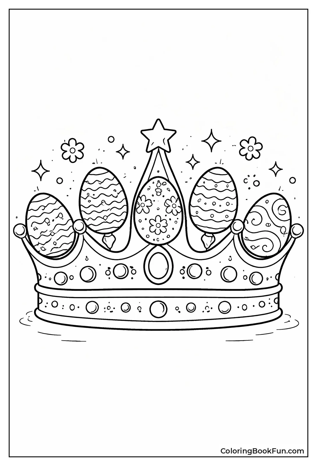 Easter Egg Jewel Crown