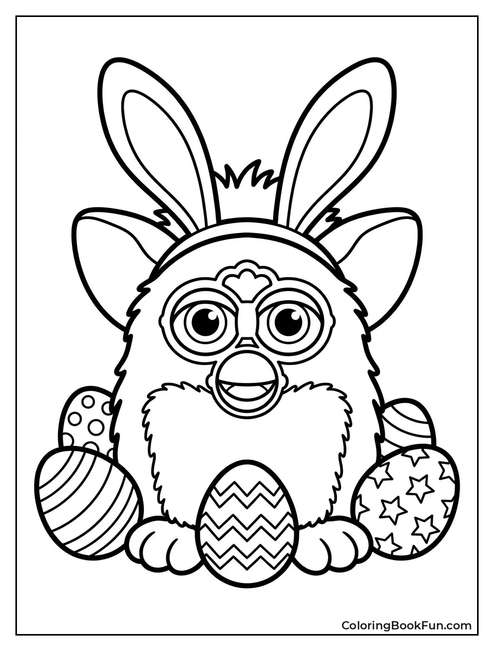 Easter Furby Egg Hunt
