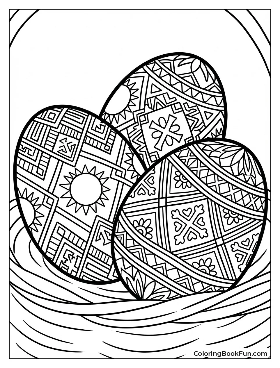 Pysanky Eggs Patterns