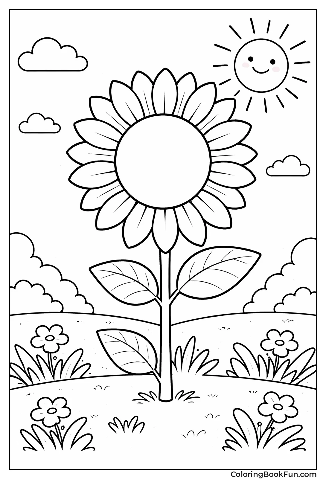 Easy Beginner Sunflower