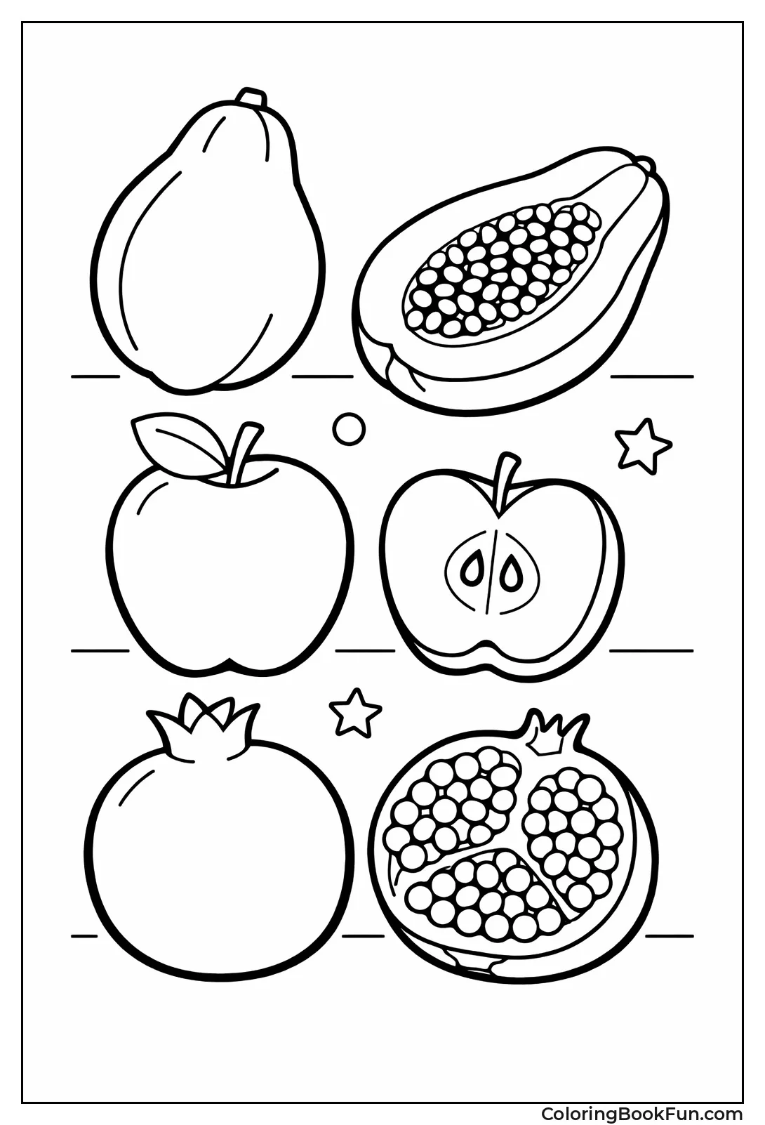 Fruit Cross Sections
