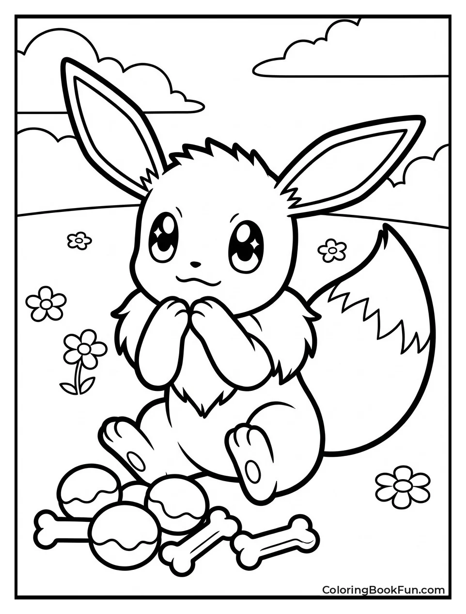 Eevee Begging for Treats