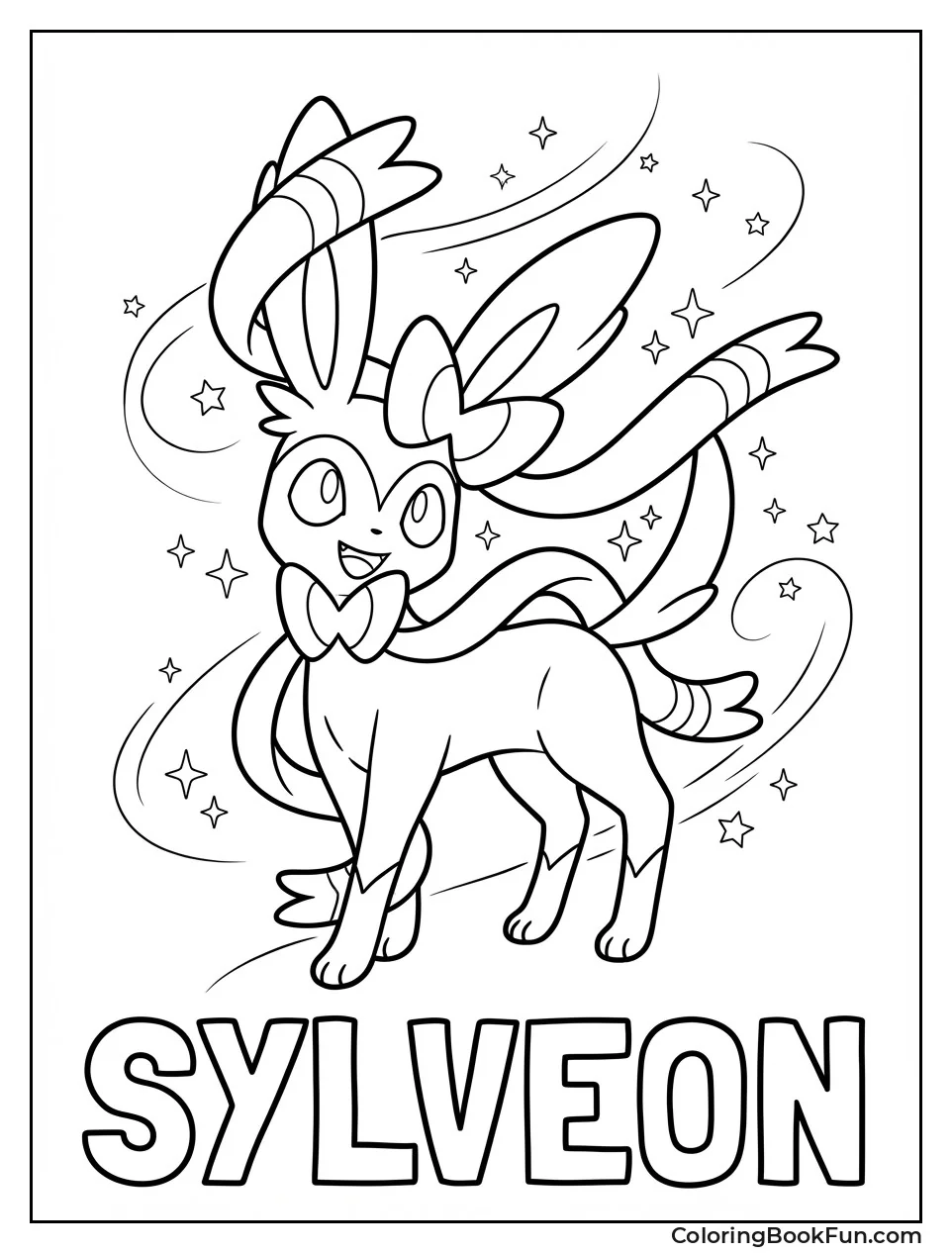 Sylveon Twirling Fairy Ribbons