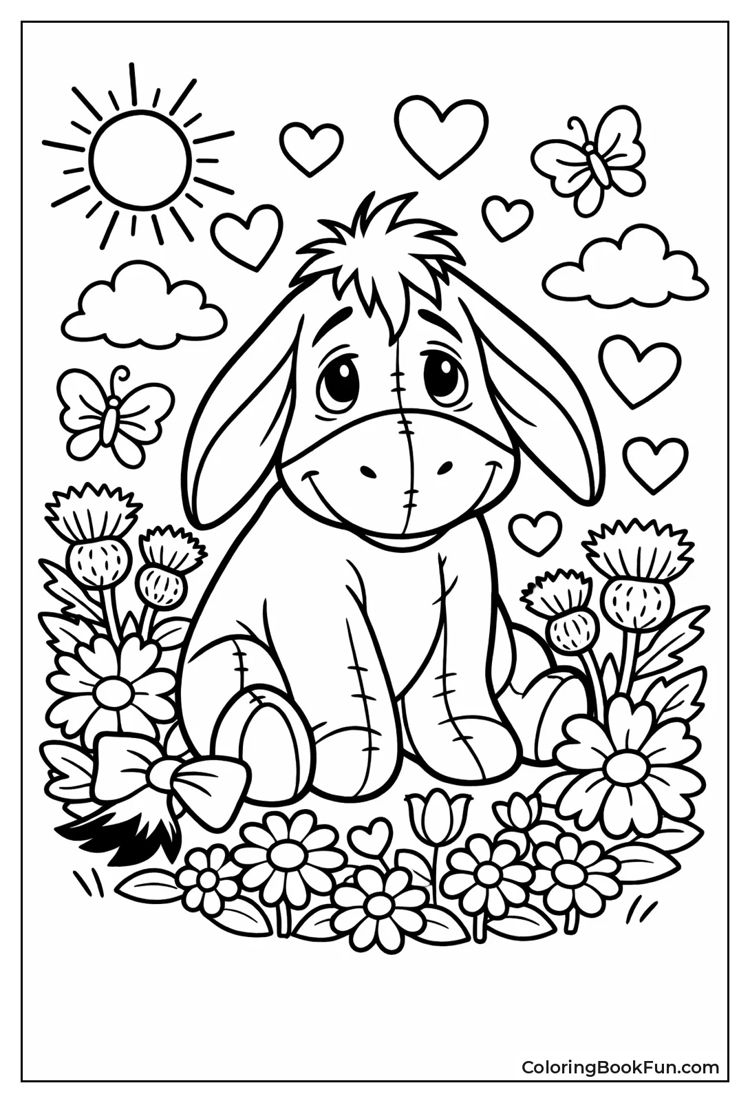 Flowers Cheer up Eeyore