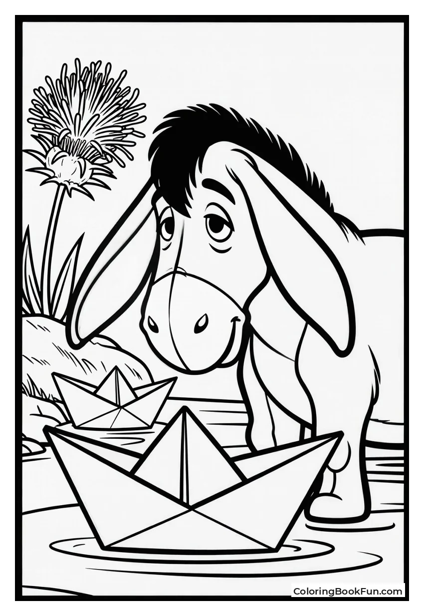 Eeyore and Pooh Sail Boats