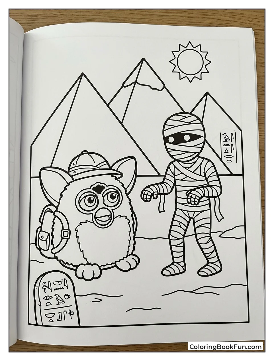 Mummy Furby Pyramid Adventure