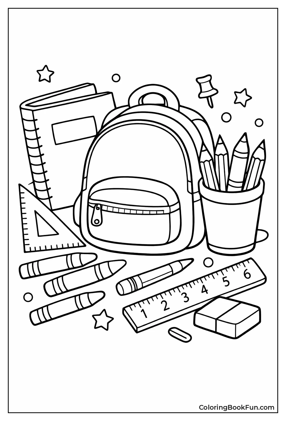 Colorful Elementary Supplies