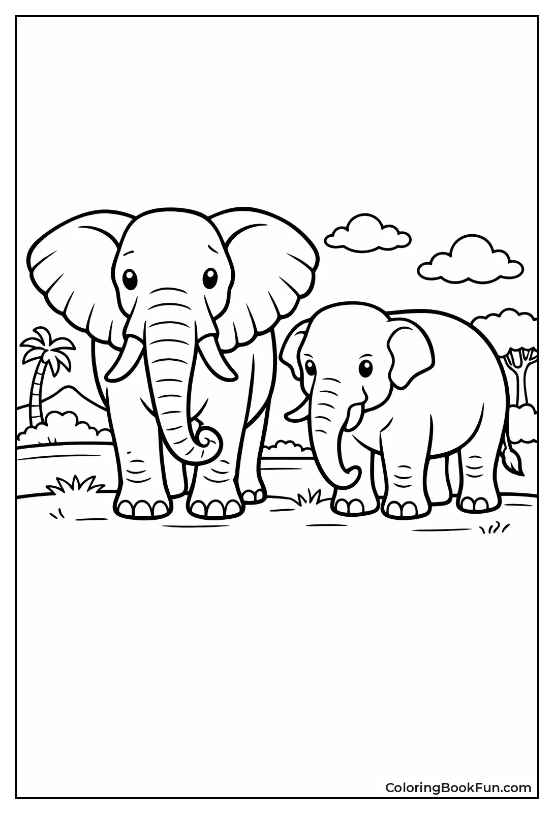 African and Asian Elephants