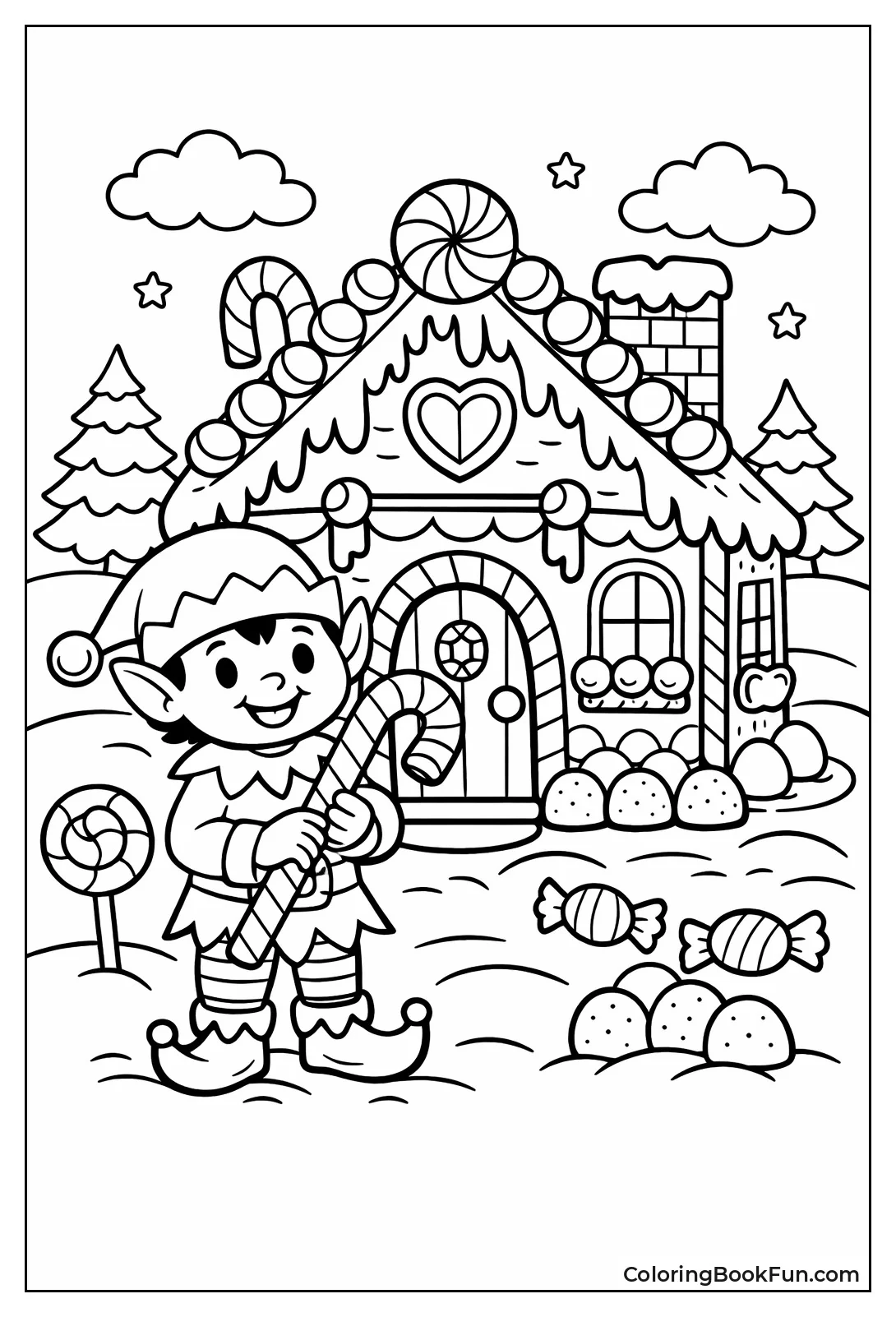 Elf Stands by Candy House