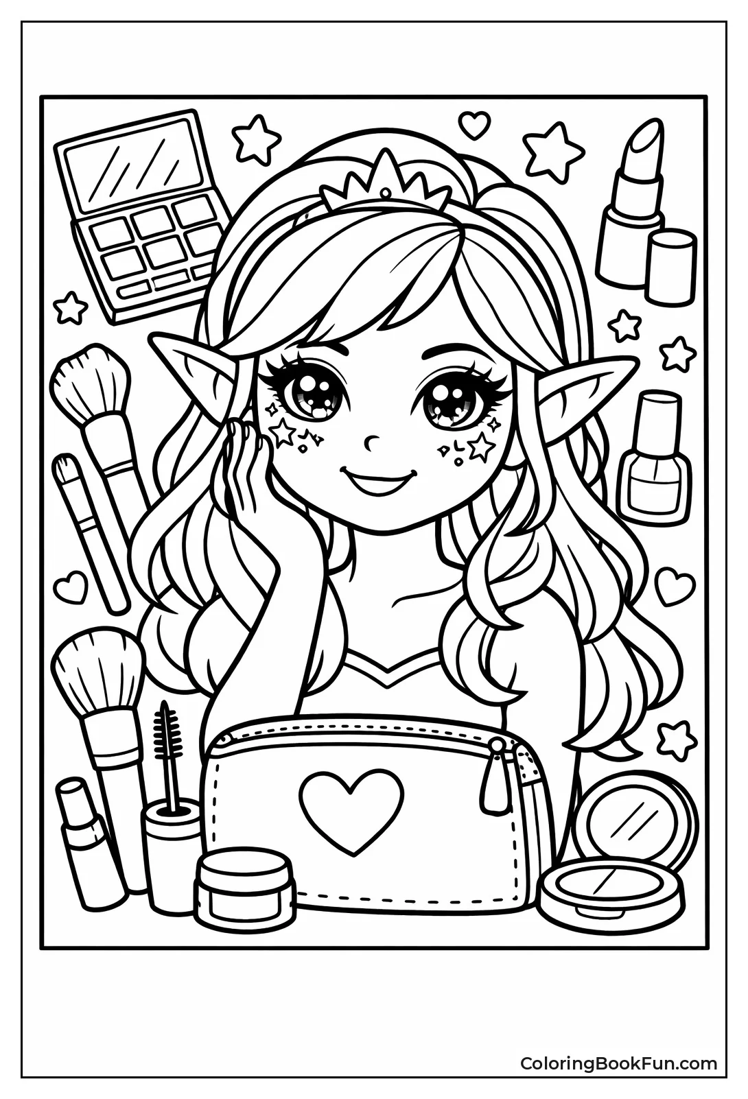 Elf Ears and Glitter Eyes