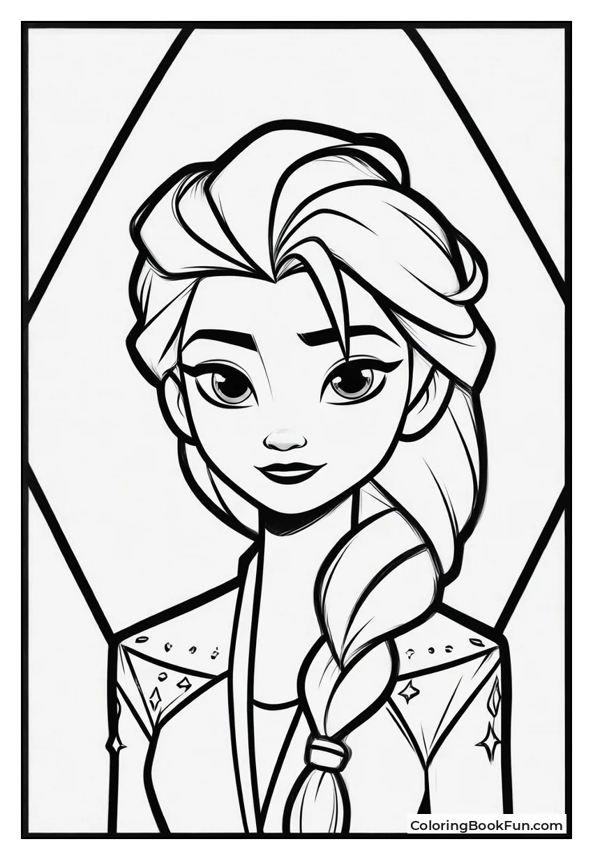 Elsa Gazes in Mirror