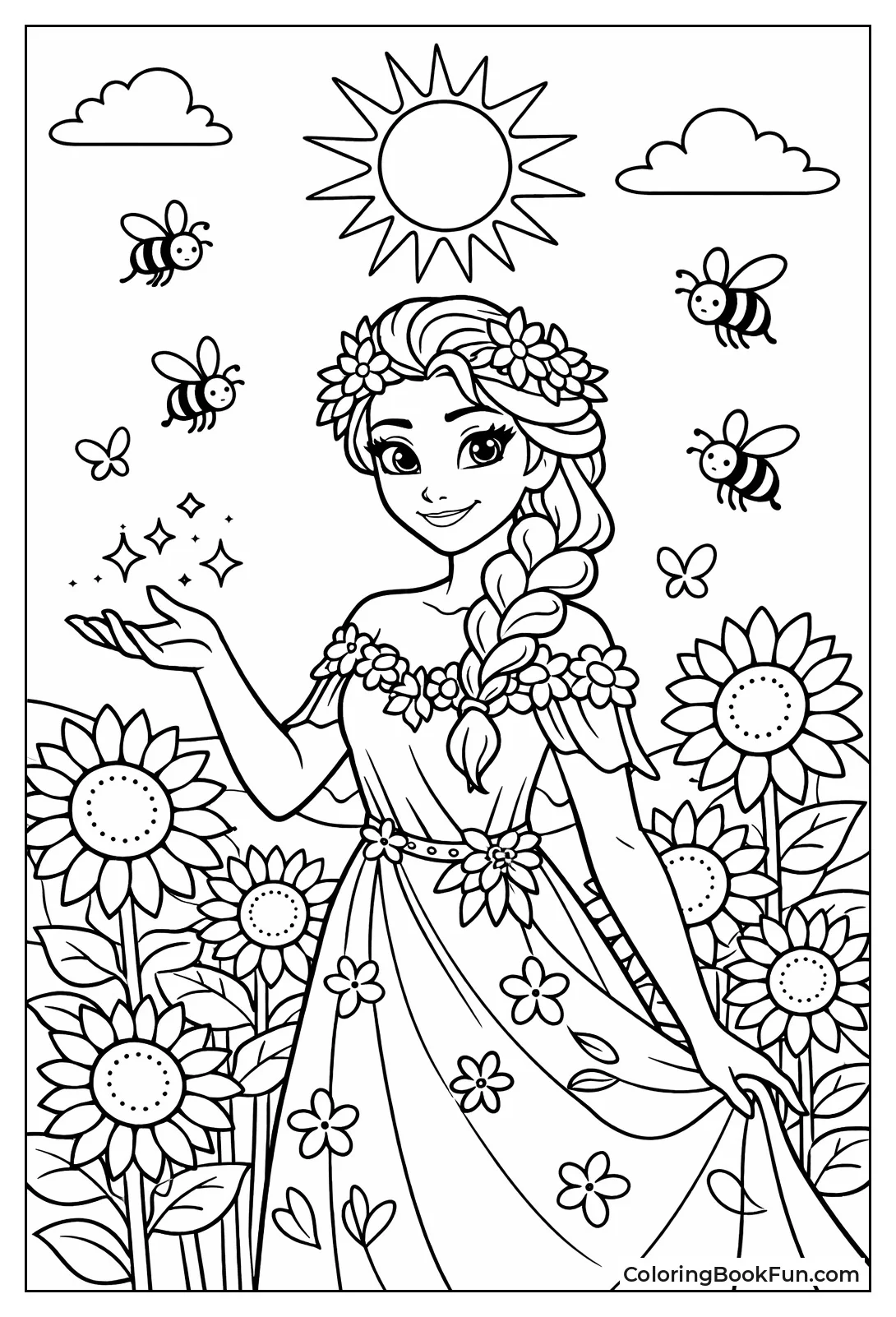 Elsa in Summer Dress