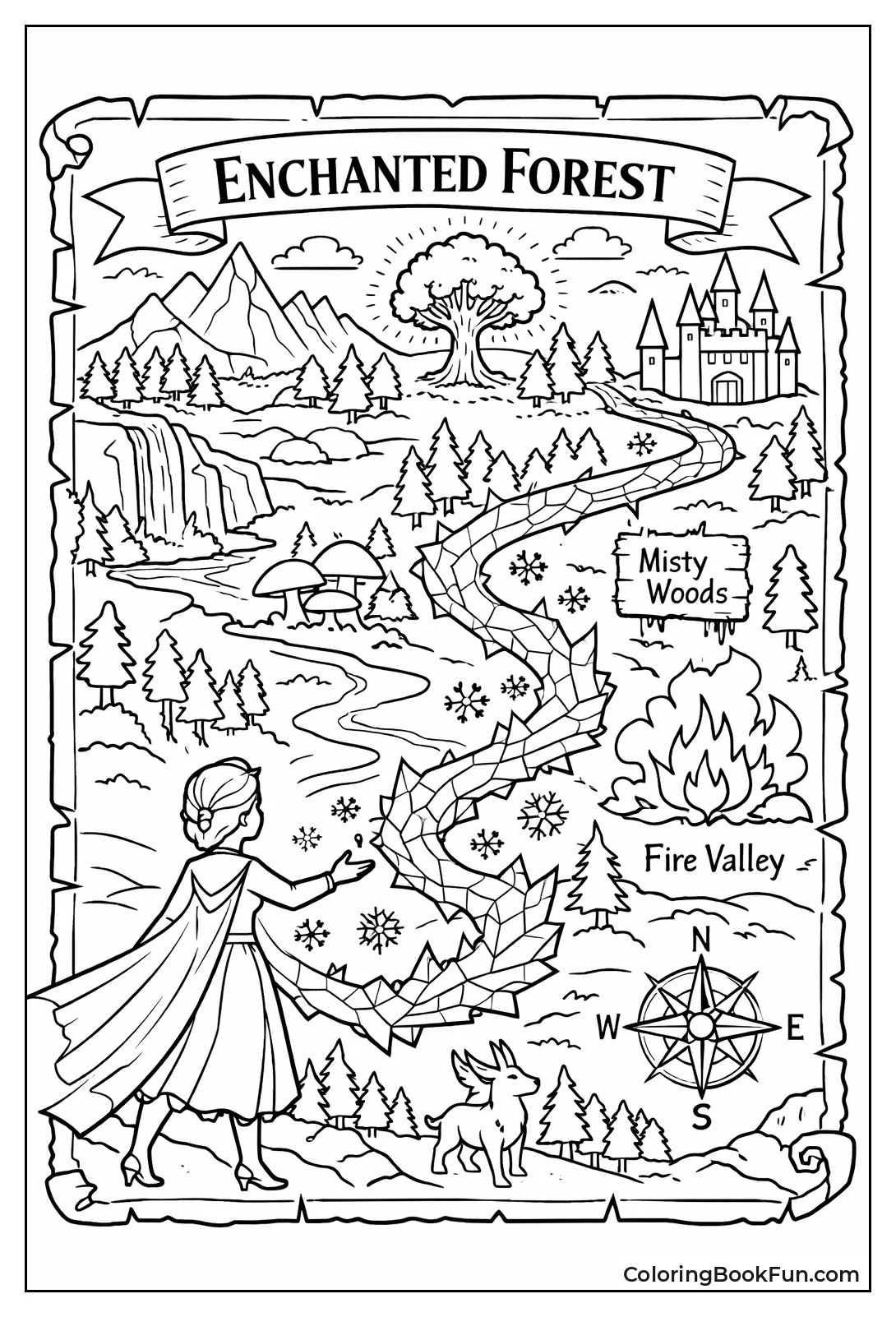Elsa Marks Forest Map