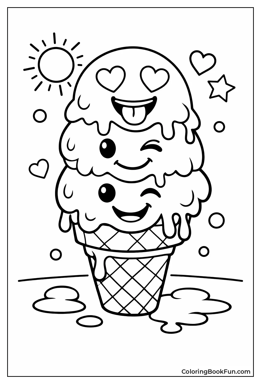 Melting Ice Cream Smile