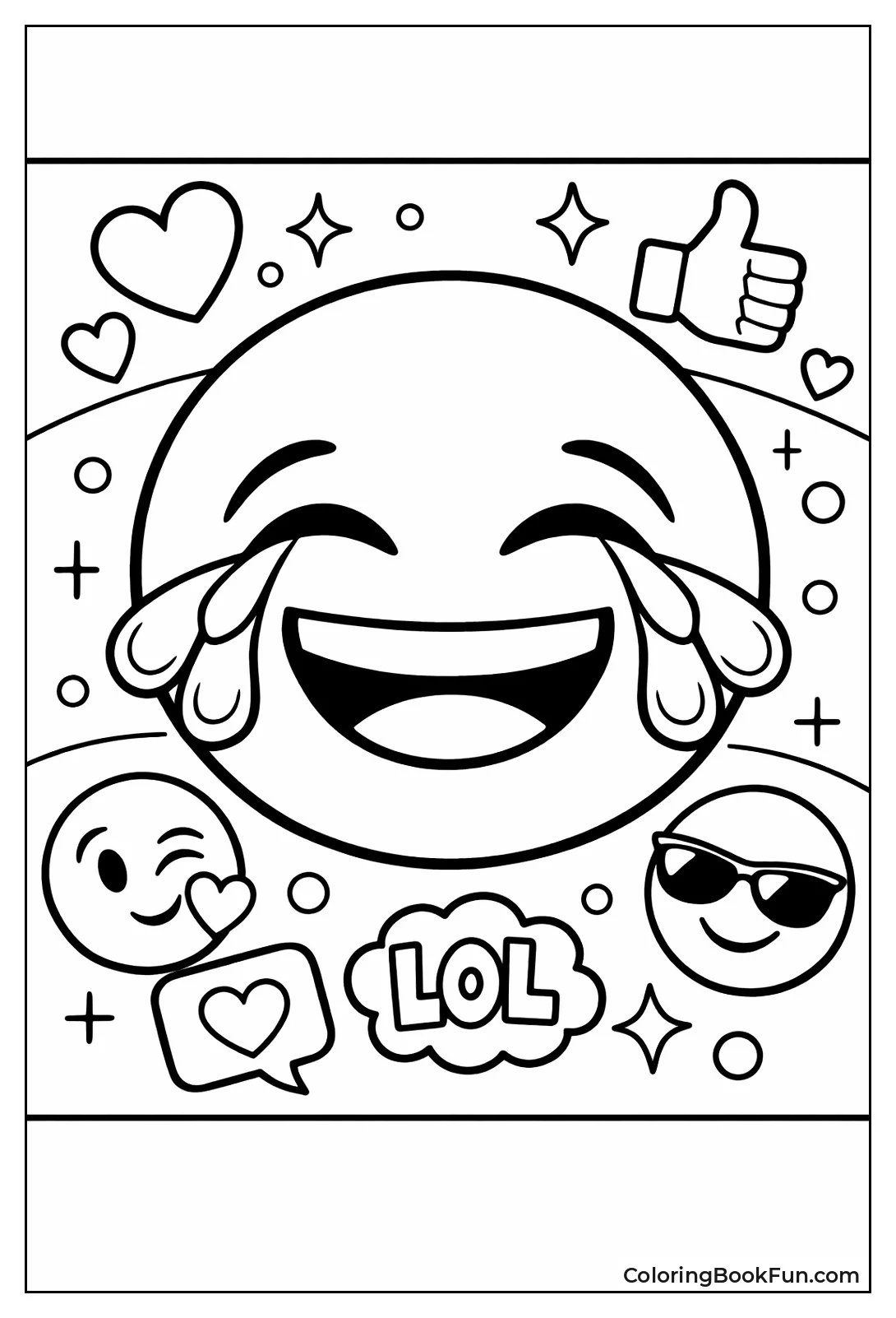 Laughing Face with Tears