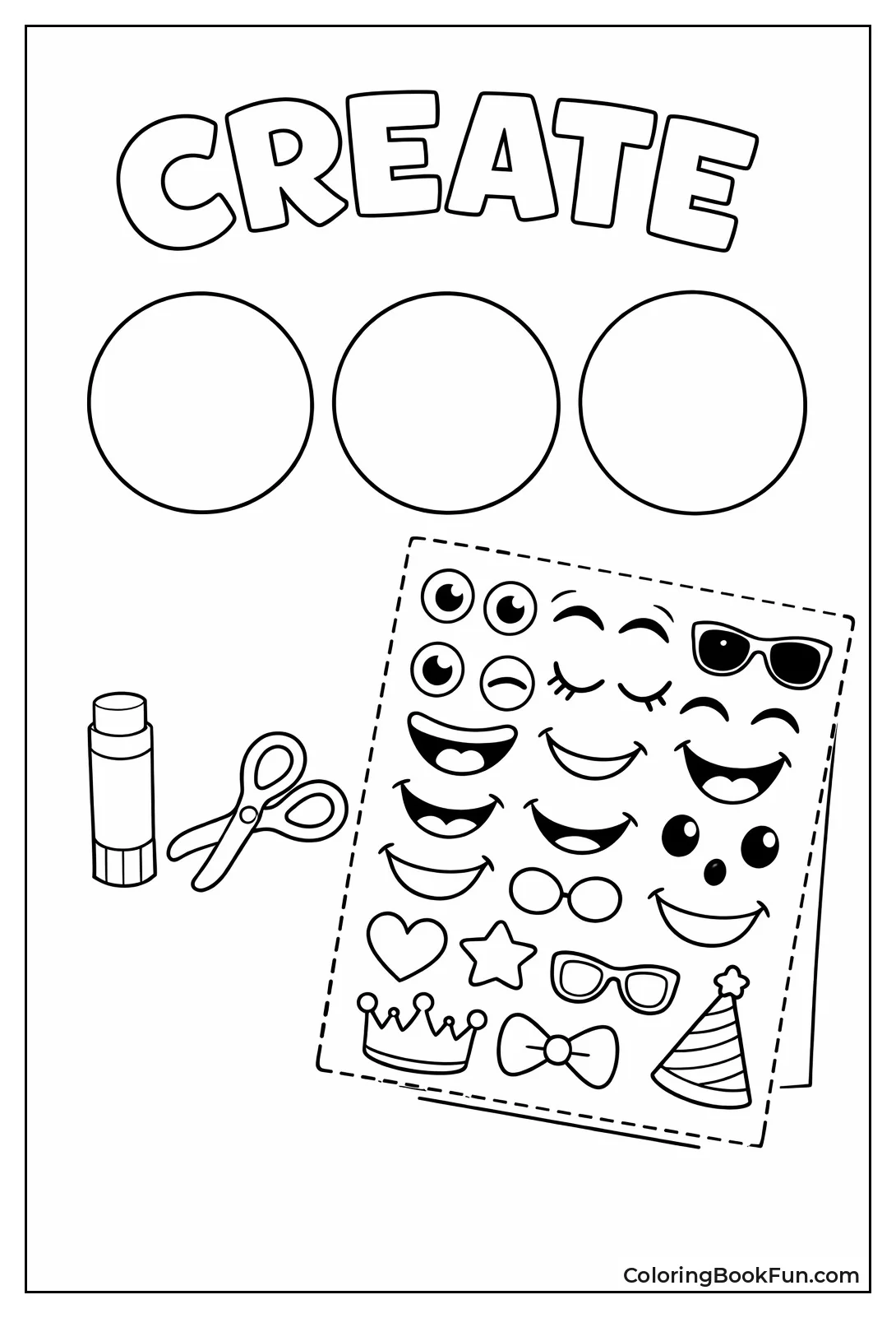 Blank Faces with Parts