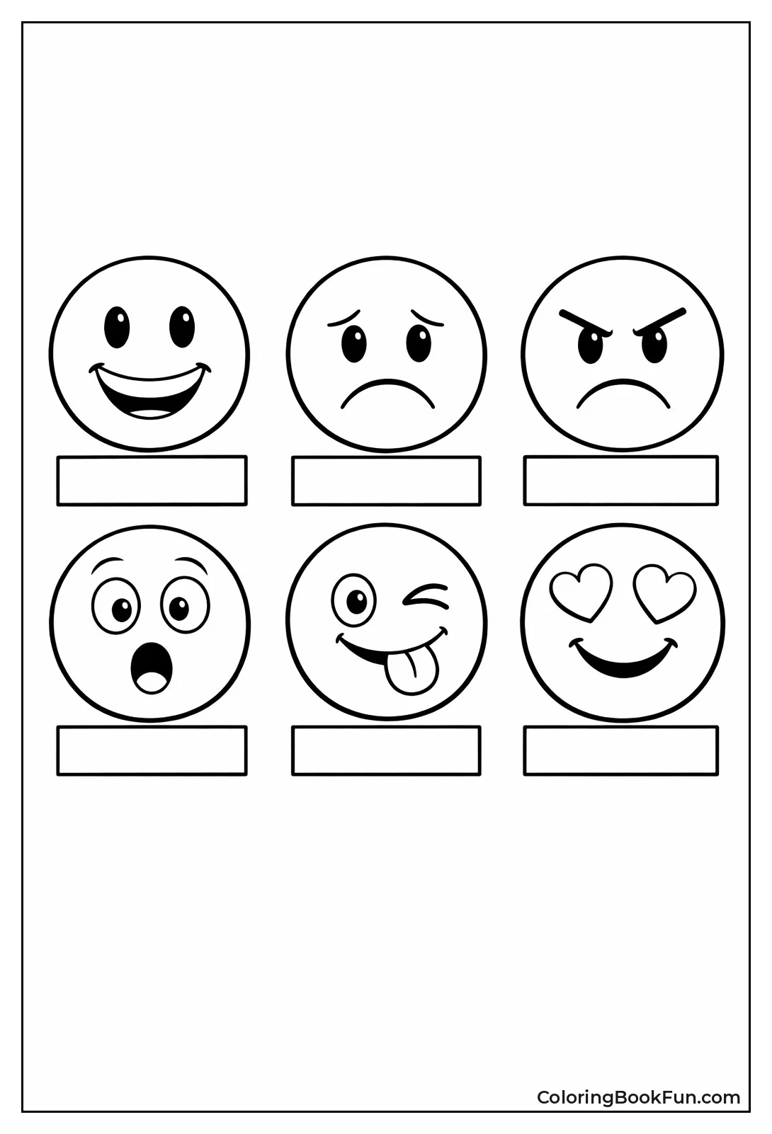 Labeled Emotion Faces